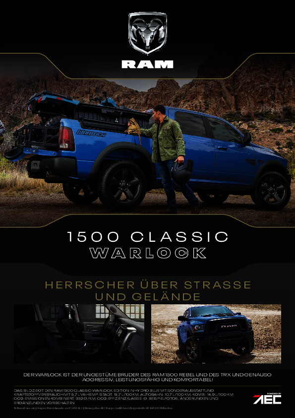 Dodge RAM SUV/Geländewagen/Pickup in Grau neu in Ronnenberg /OT Empelde bei  Hannover für € 99.870